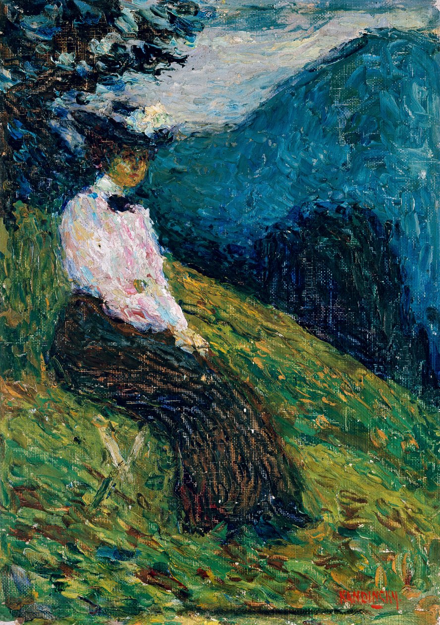 Kochel – Gabriele Münter von Wassily Kandinsky