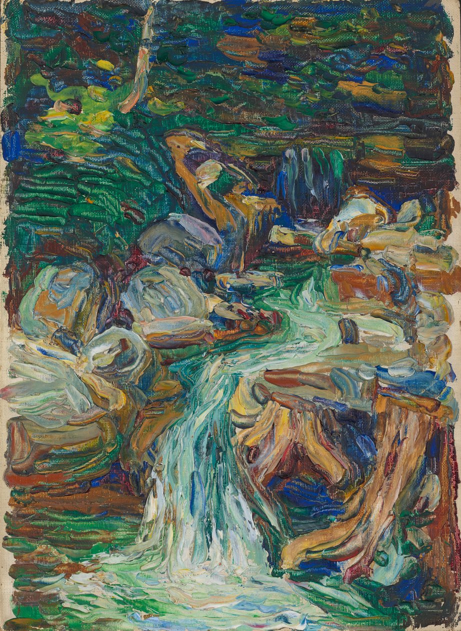 Kochel – Wasserfall II von Wassily Kandinsky