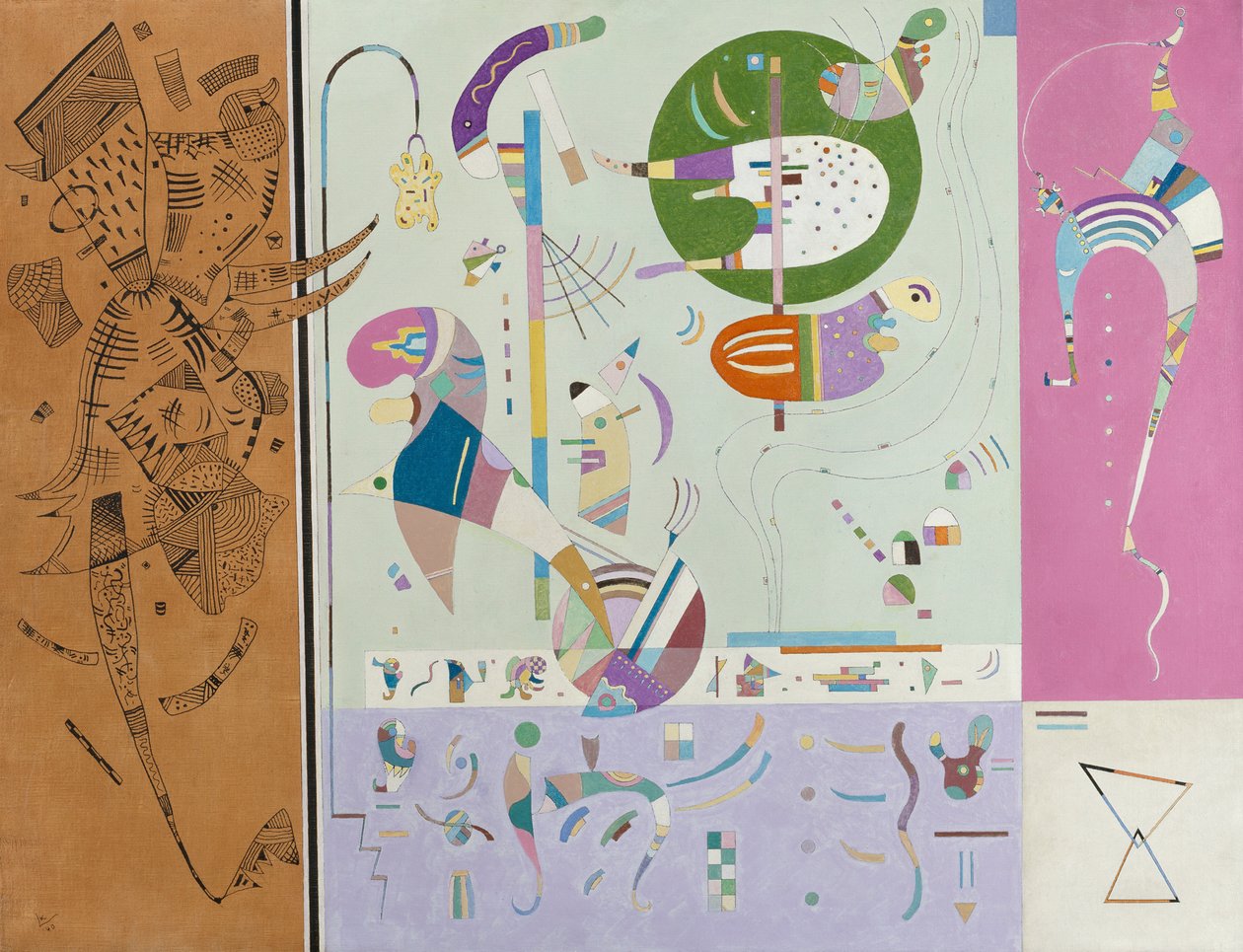 Verschiedene Partien von Wassily Kandinsky