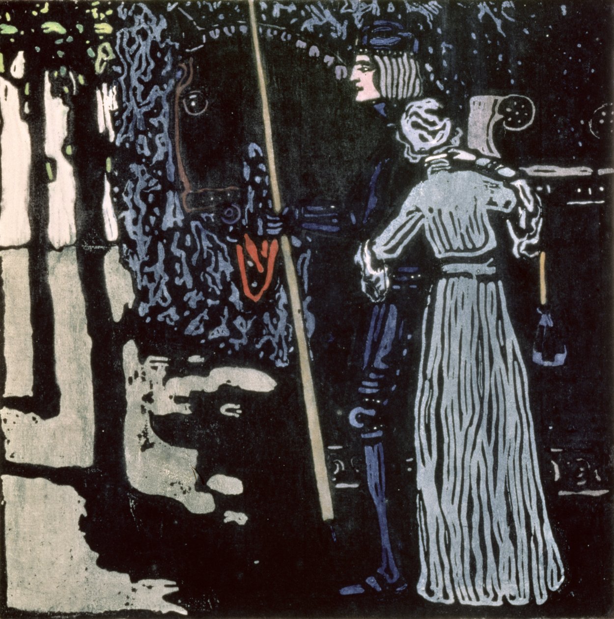 Der Abschied von Wassily Kandinsky: hochwertiger Kunstdruck