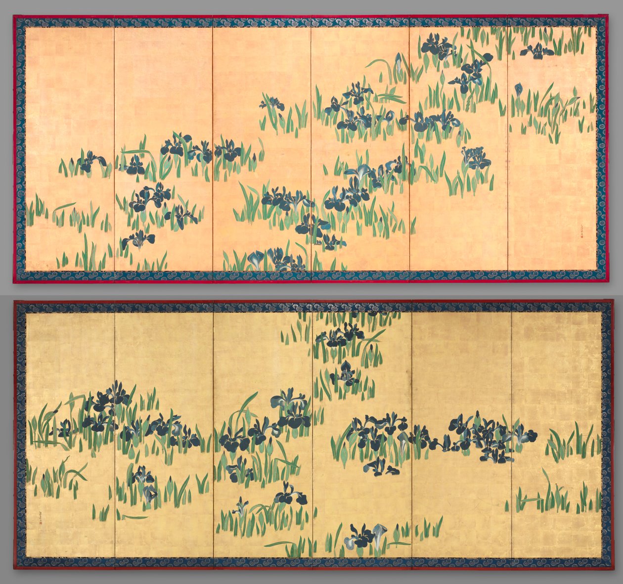 Schwertlilien von Watanabe Shiko
