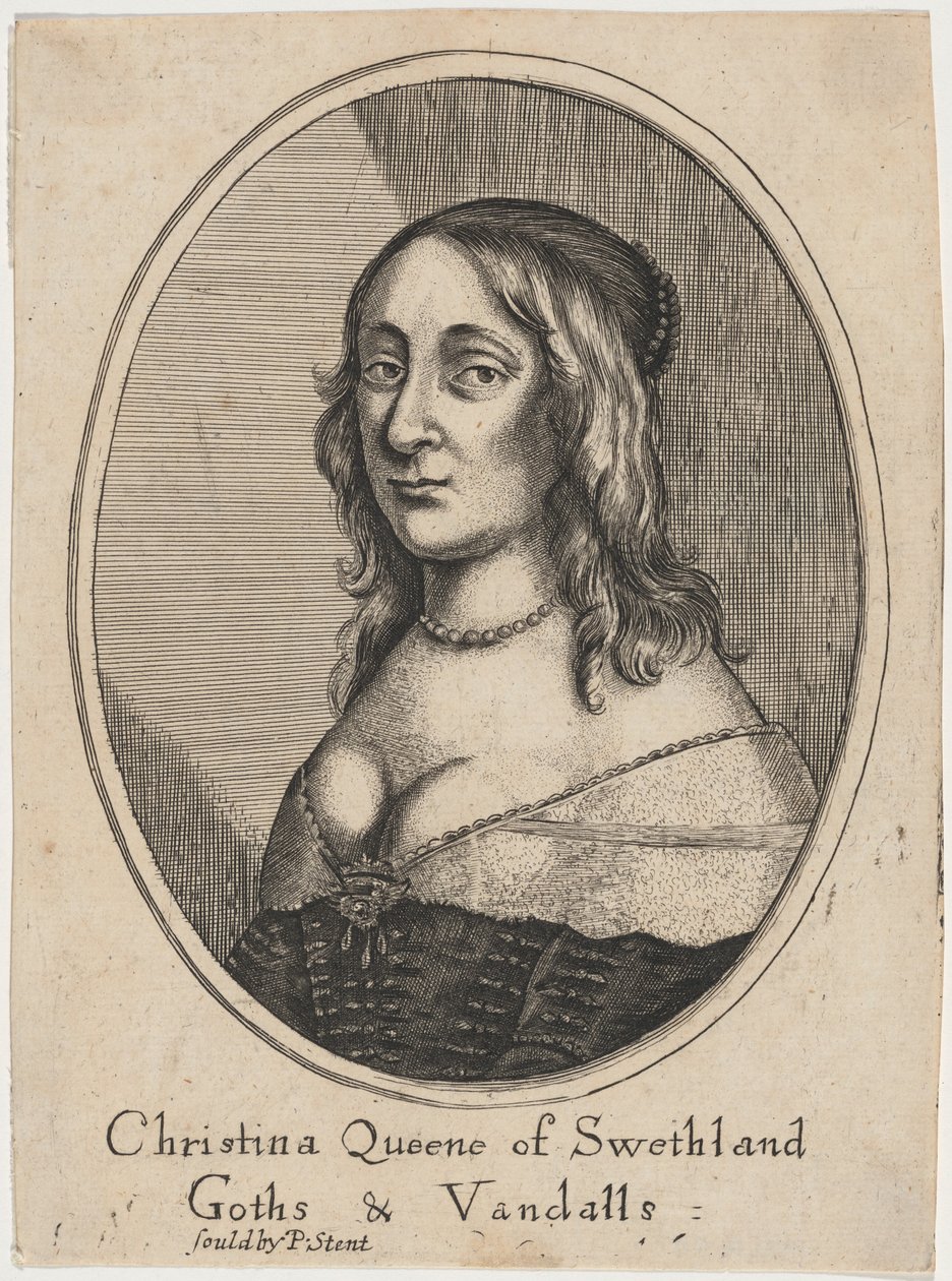 Königin Christina von Wenceslaus Hollar