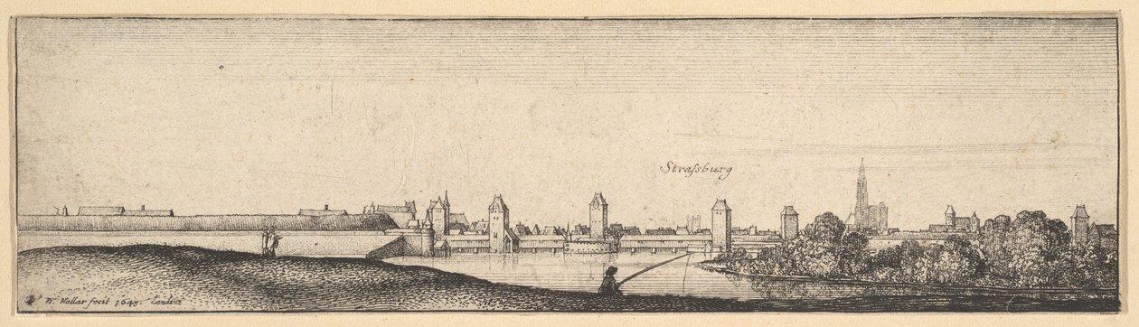 Straßburg von Wenceslaus Hollar