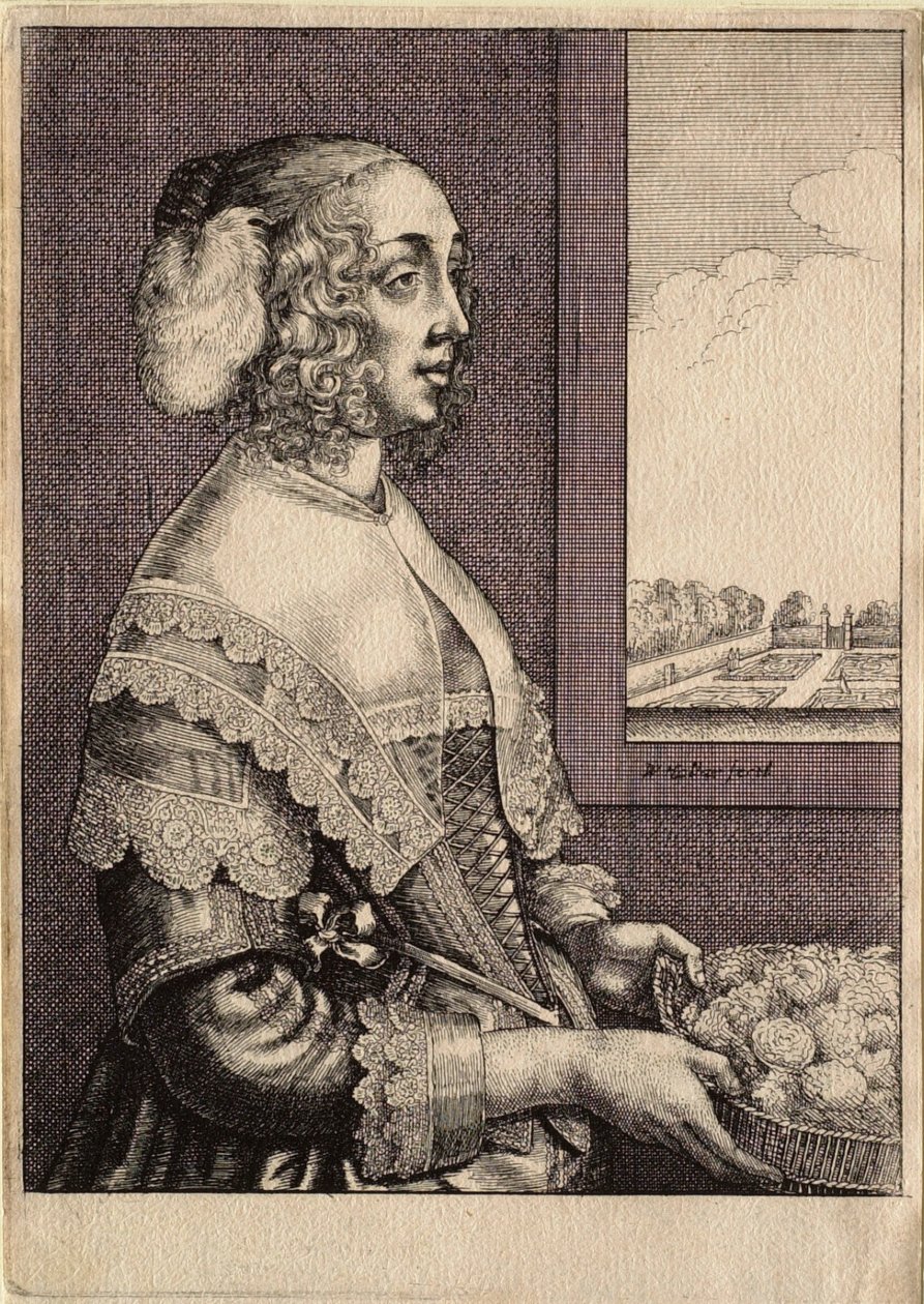 Die vier Jahreszeiten: Frühling von Wenceslaus Hollar