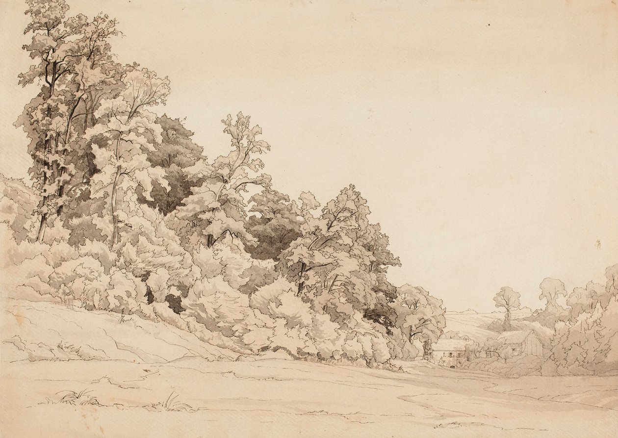 Landschaft, Hügel von Werner Holmberg