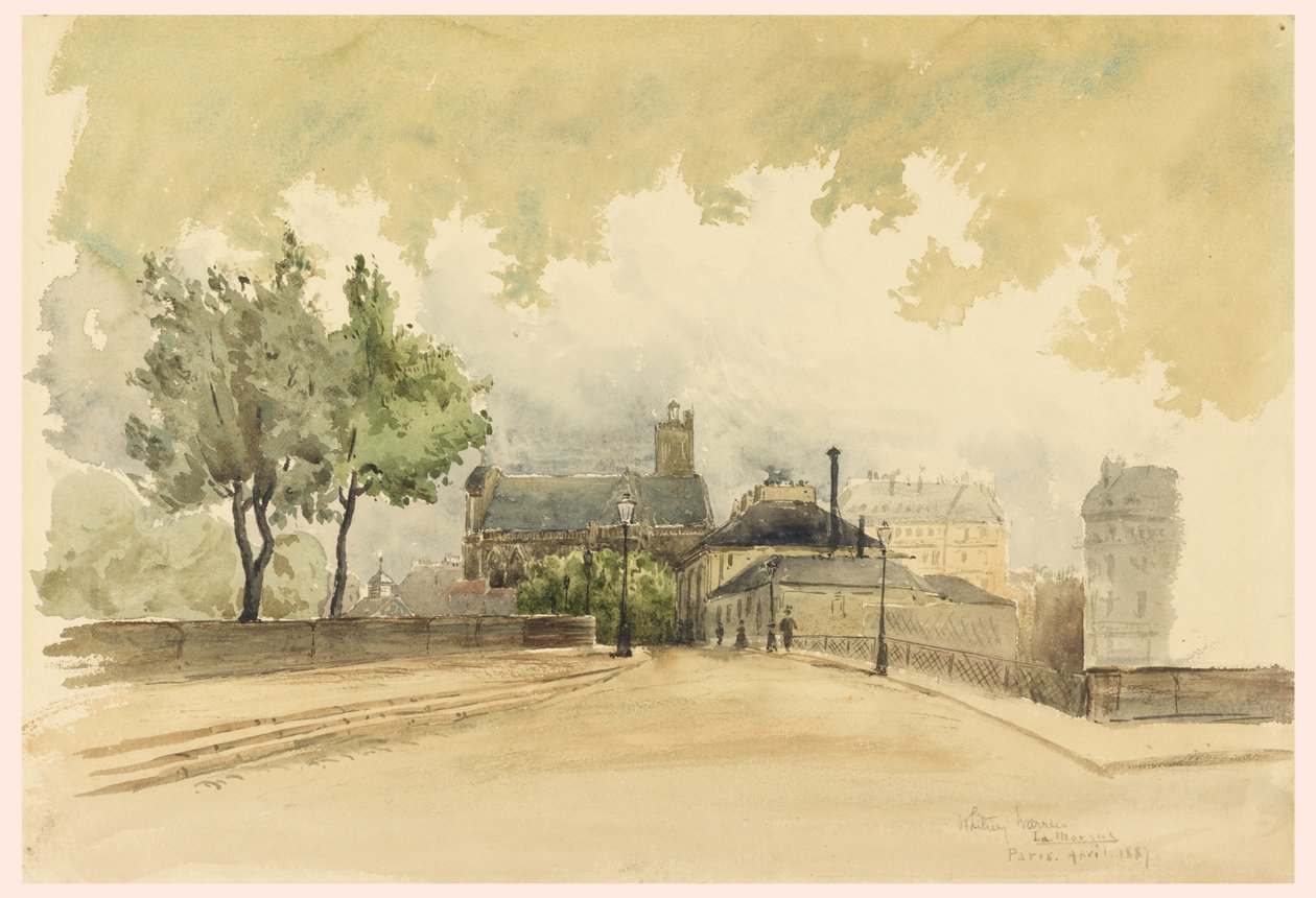 Die Marque, Paris, 1887 von Whitney Warren Jr.