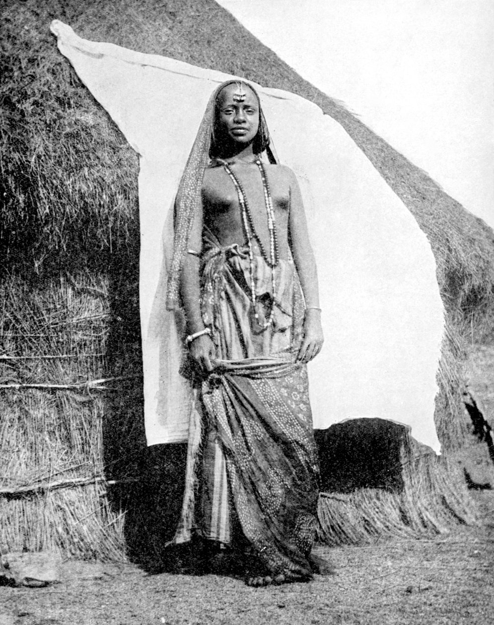 Eine abessinische äthiopische Frau, 1936 von Wide World Photos