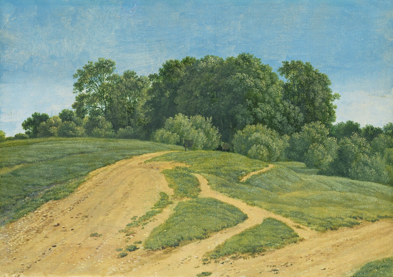 Ein Weg über die Felder, ca. 1821 von Wilhelm Alexander Kobell