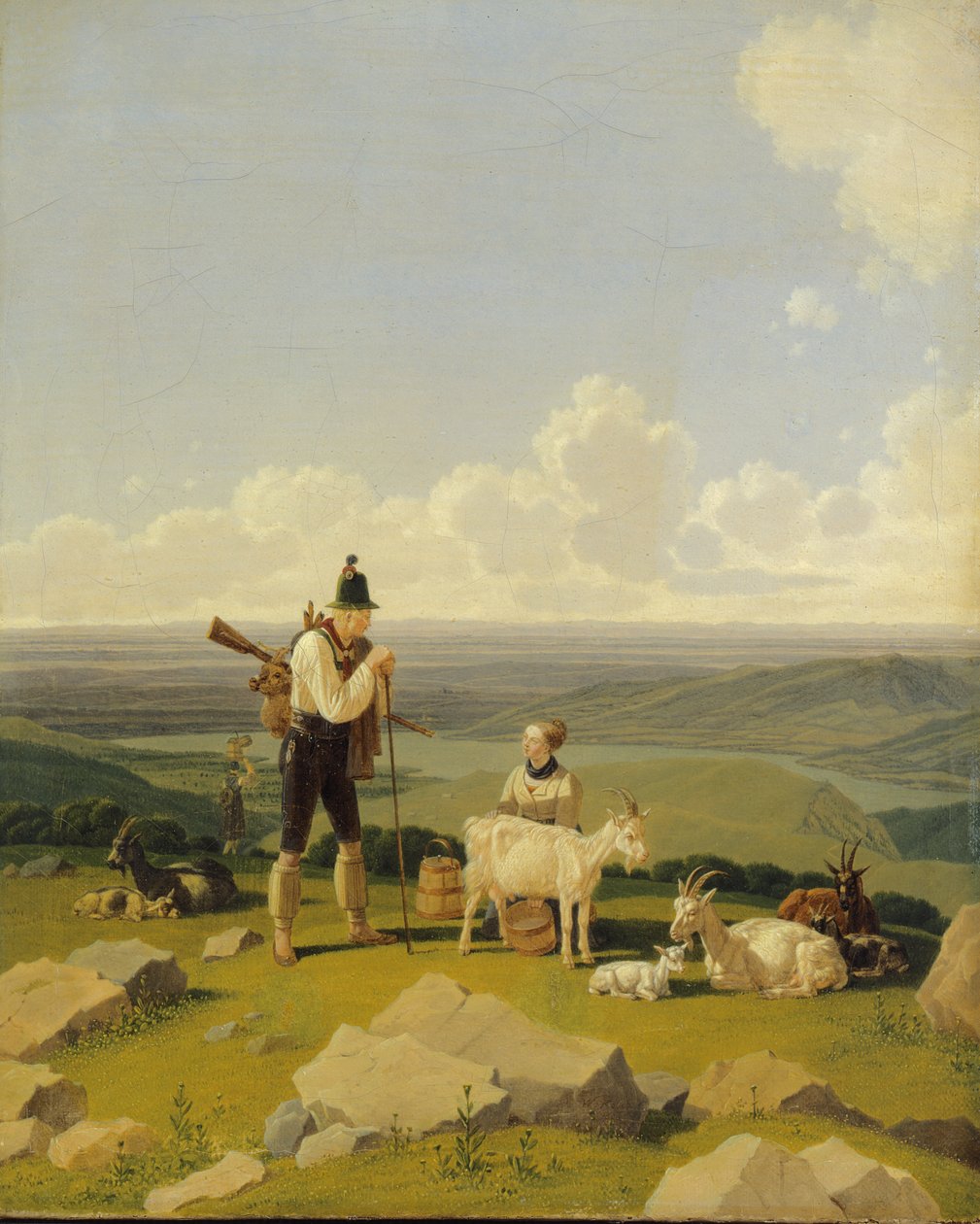 Der Hirschjäger, 1826 von Wilhelm Alexander Kobell