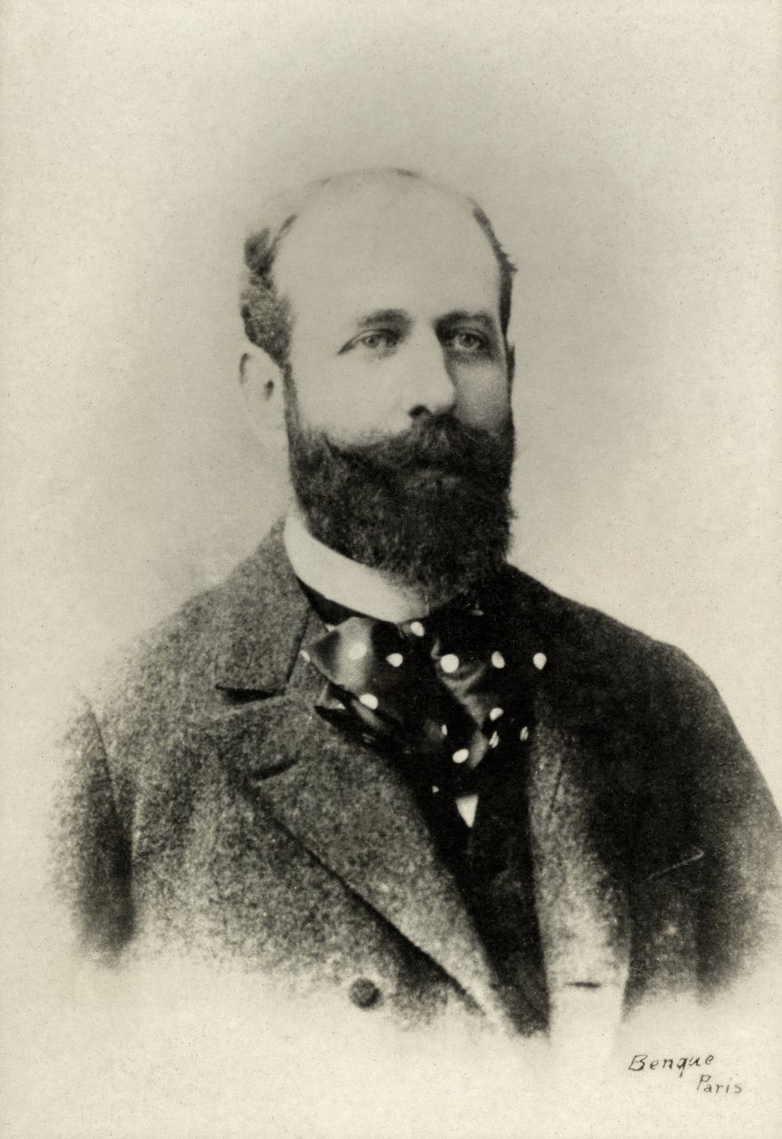 Porträt von Jean Francois Raffaelli von Wilhelm Benque