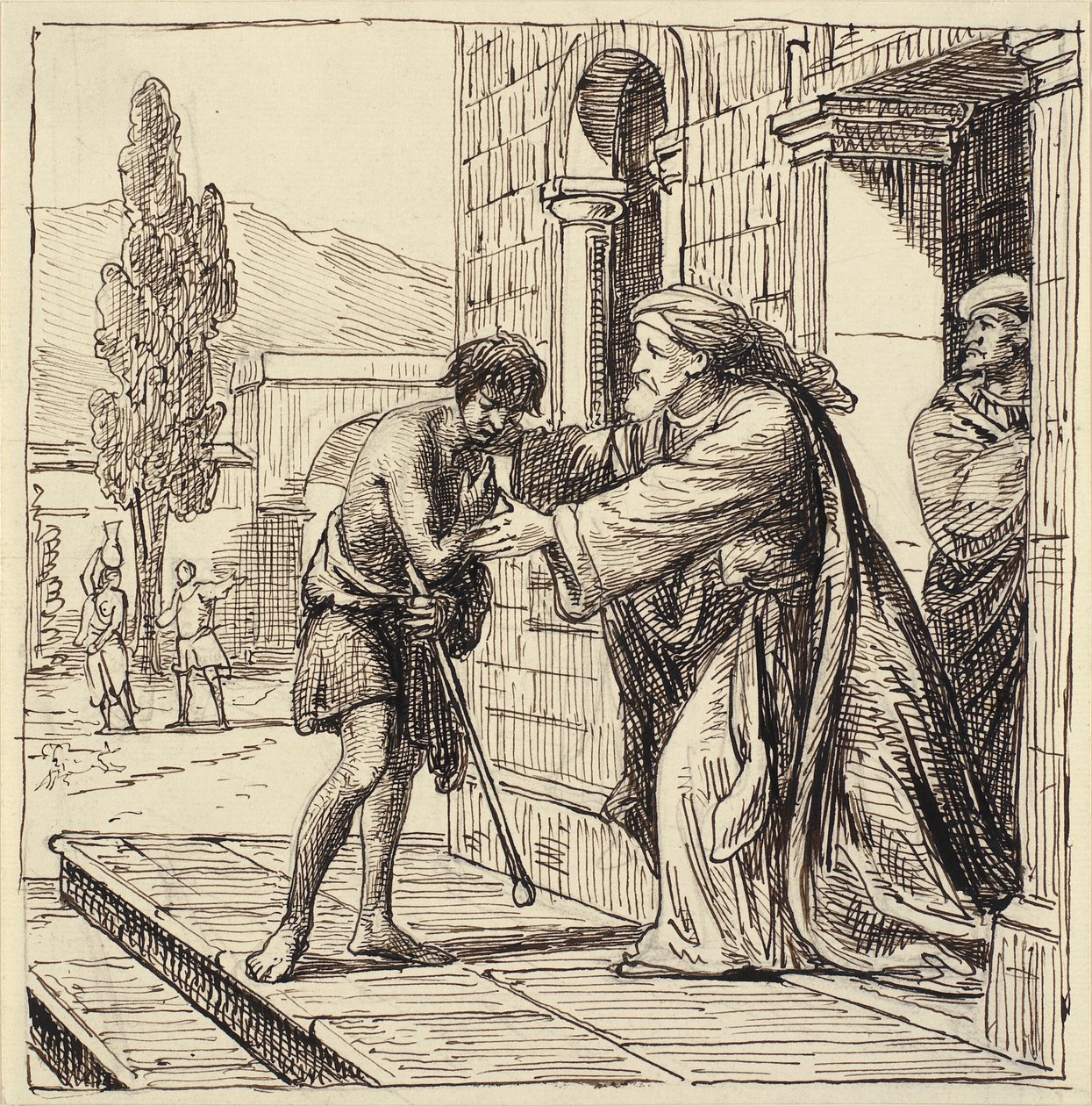 Die Rückkehr des verlorenen Sohnes von Wilhelm Marstrand