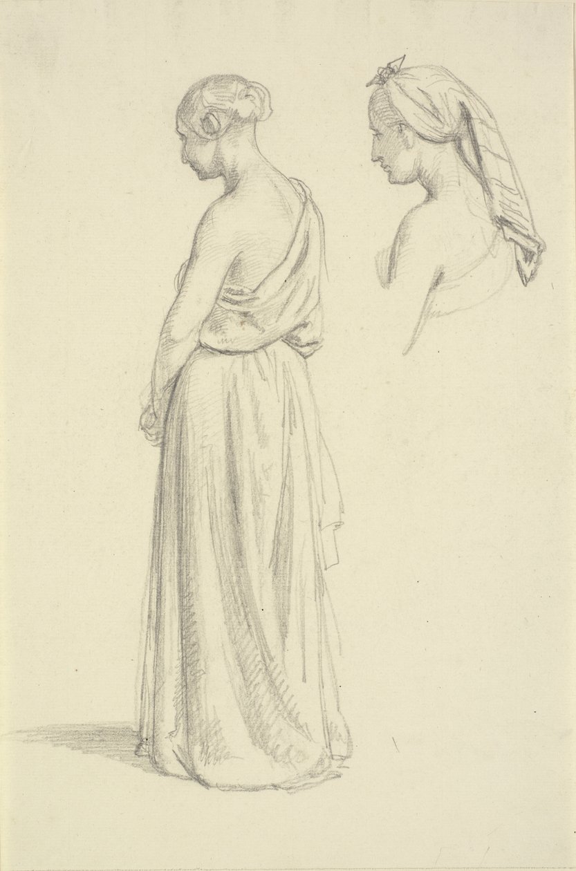 Frauenstudien von Wilhelm Marstrand