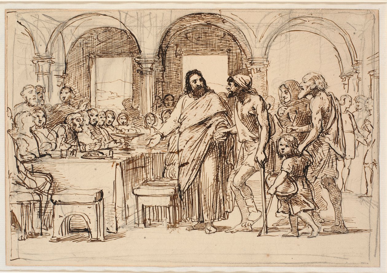 Das letzte Abendmahl von Wilhelm Marstrand