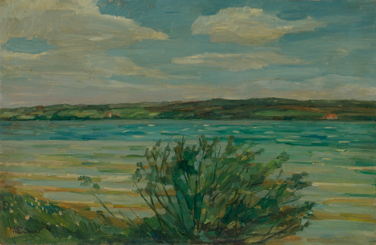 Am Starnberger See von Wilhelm Trübner