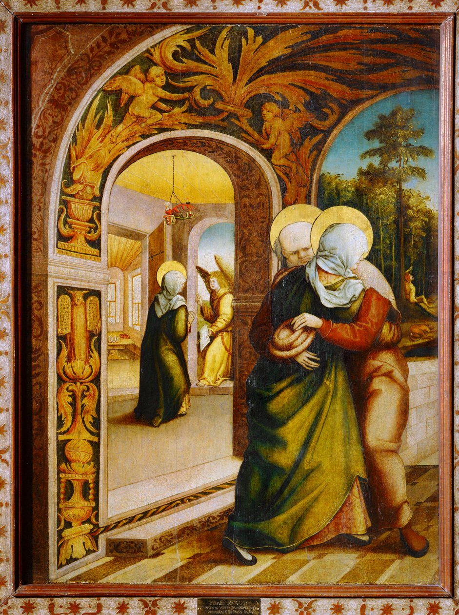 Das Treffen an der Goldenen Pforte - Begegnung von Anne... von Wilhelm Ziegler