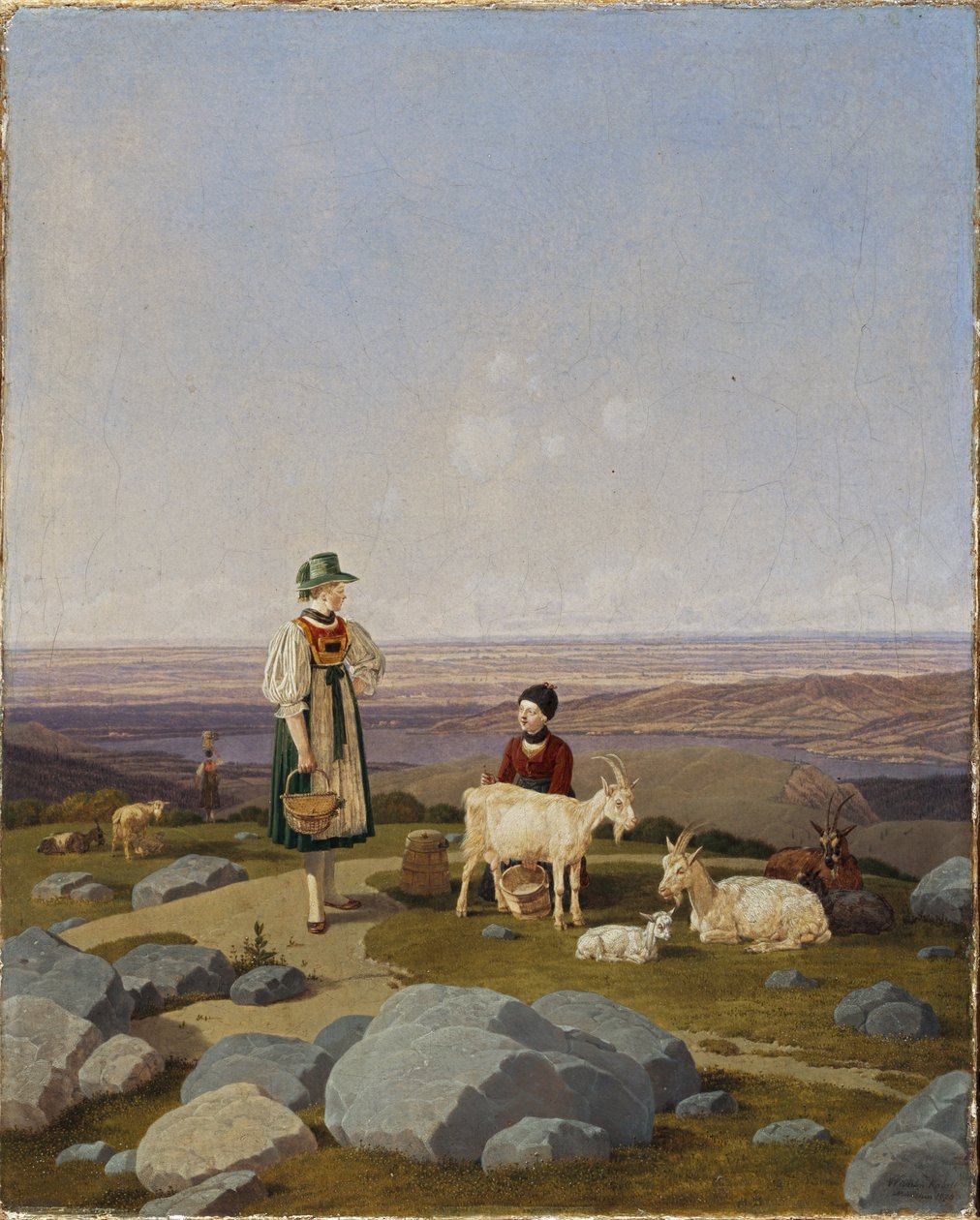 Auf der Geisalm von Wilhelm von Kobell