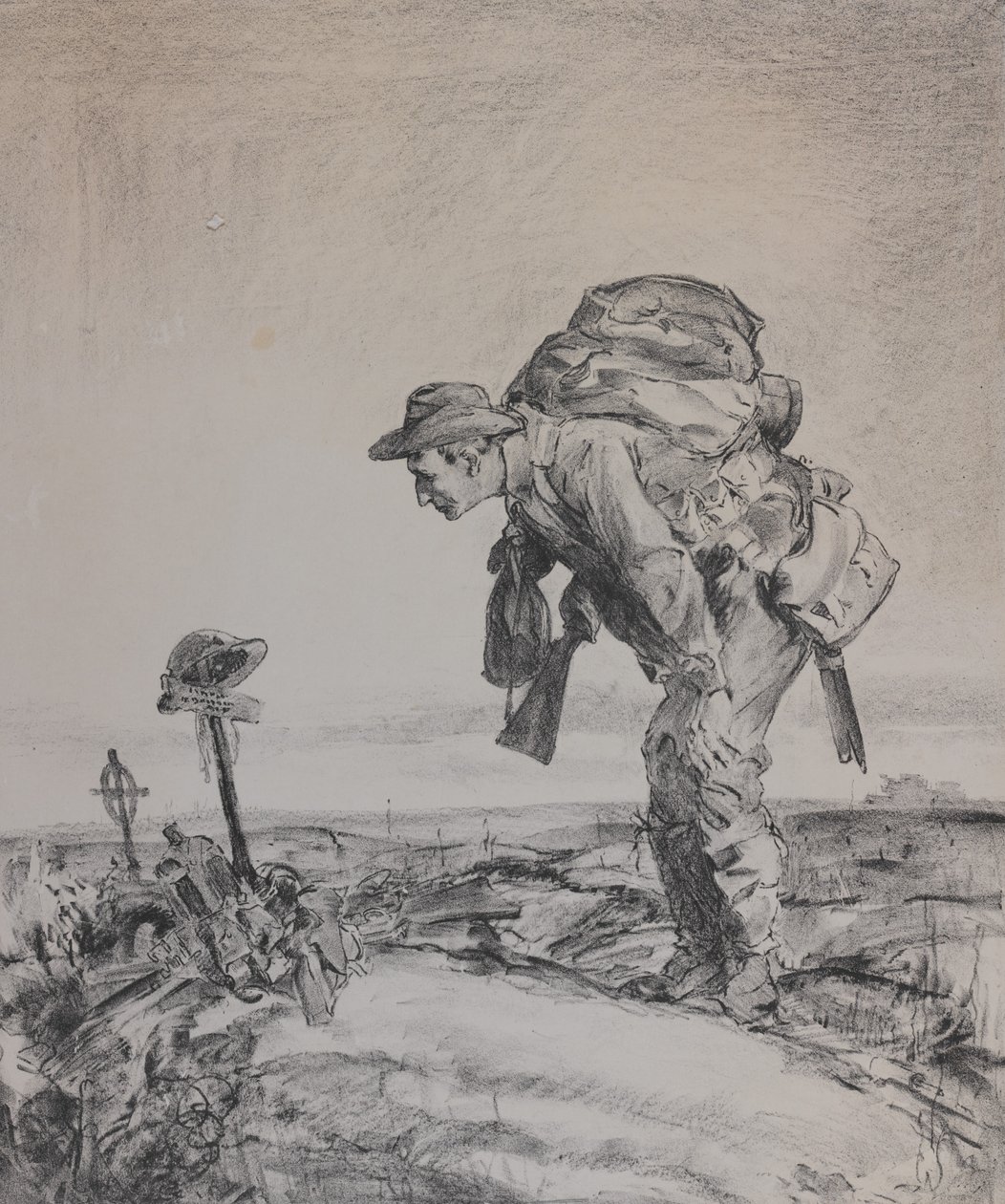 Einer der alten Zugtrupps von Will Dyson