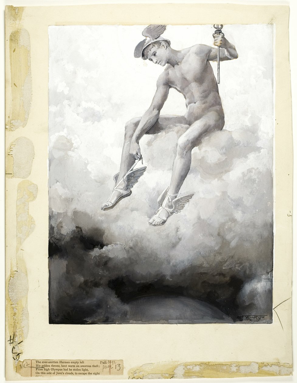 Auf dieser Seite von Joves Wolken von Will Hicock Low