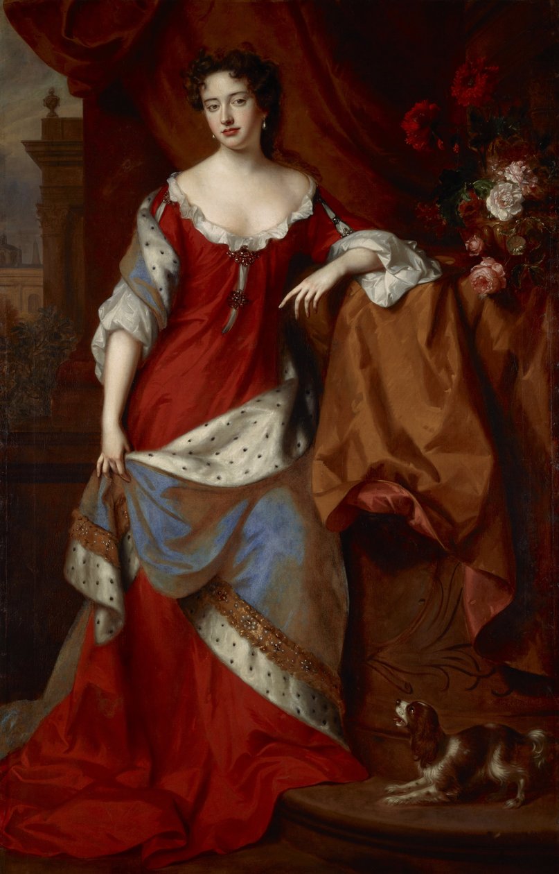Königin Anne, als Prinzessin von Dänemark von Willem Wissing