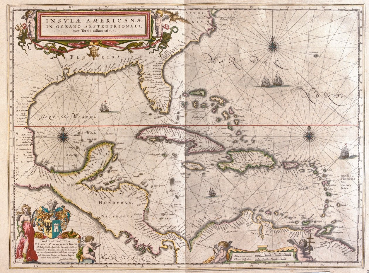 Karibik, Honduras und Florida, in 