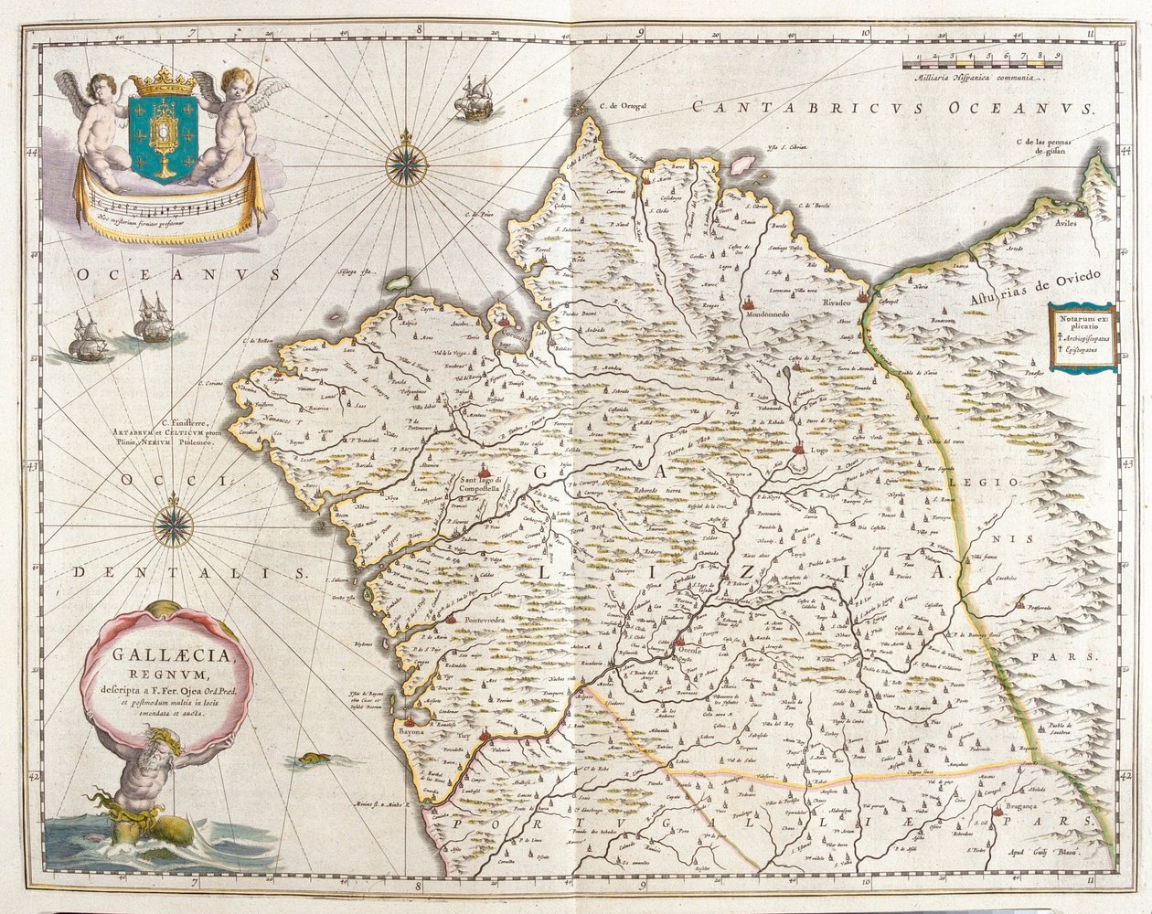 Galicien Spanien, in 
