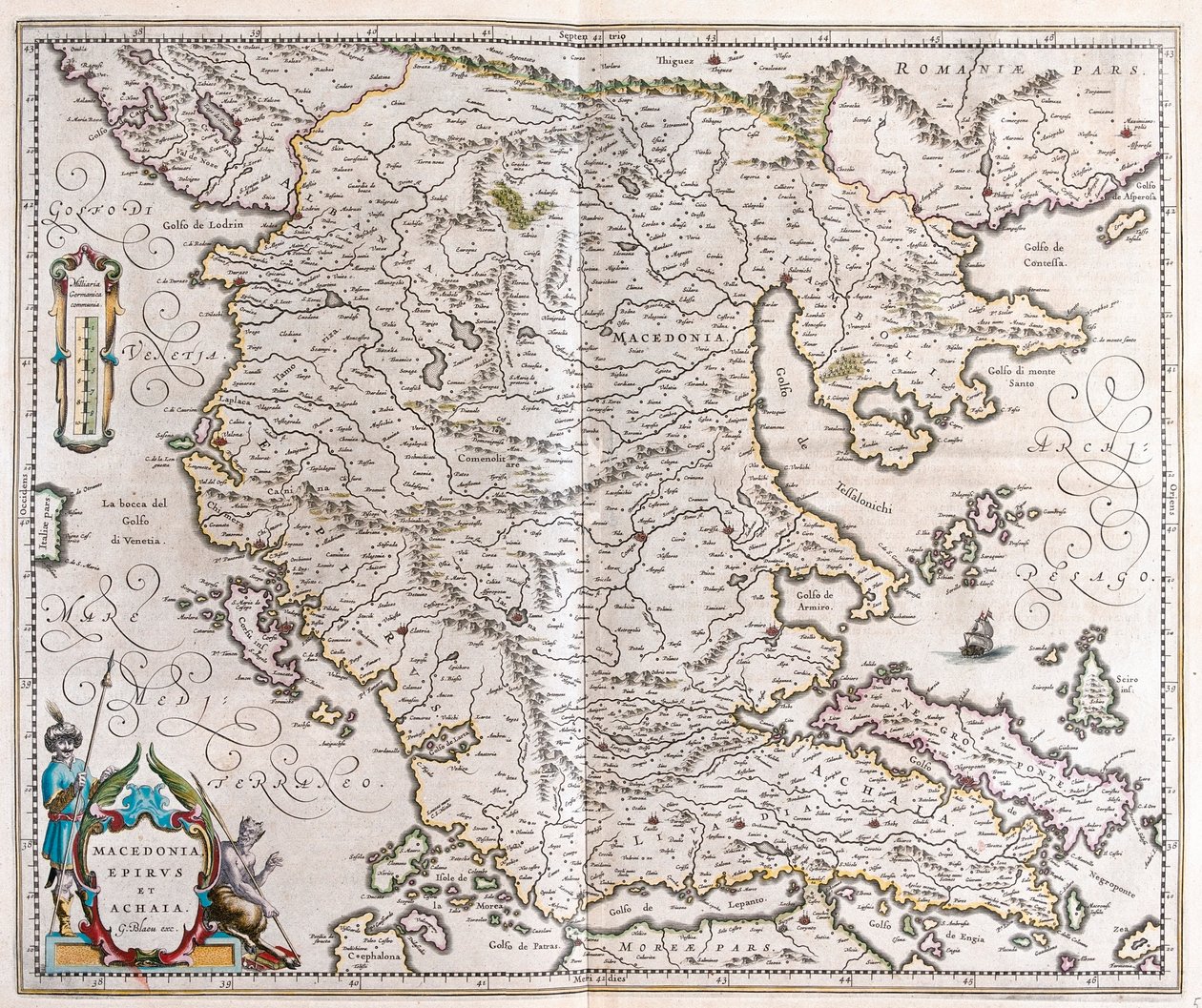 Griechenland, Mazedonien, Albanien, in 