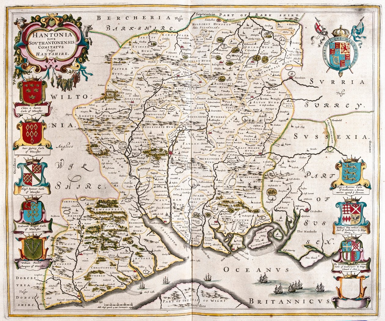 Hampshire und Southampton, in 
