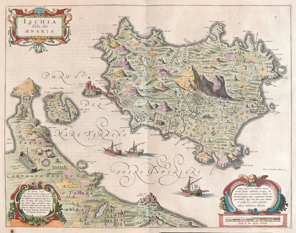 Insel Ischia, Italien, in 