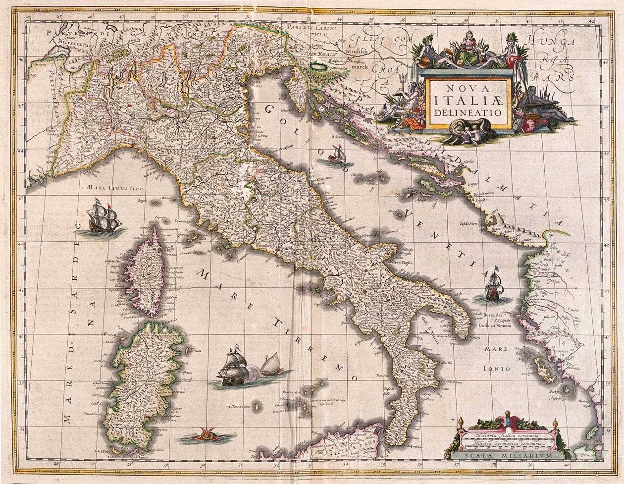 Italien und Korsika, in 