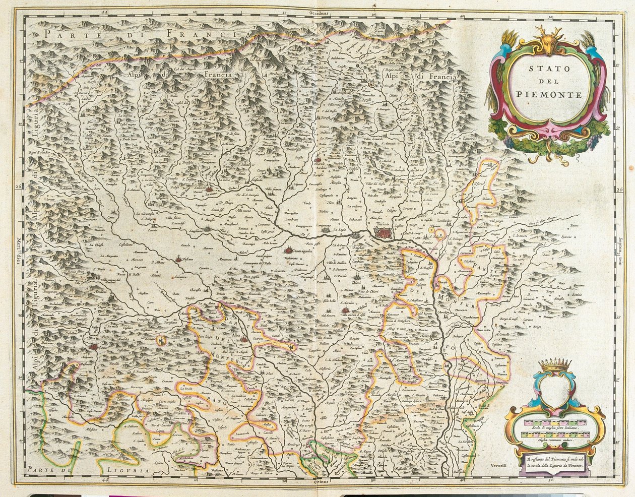 Piemont, Aostatal und Ligurien, Italien, in 
