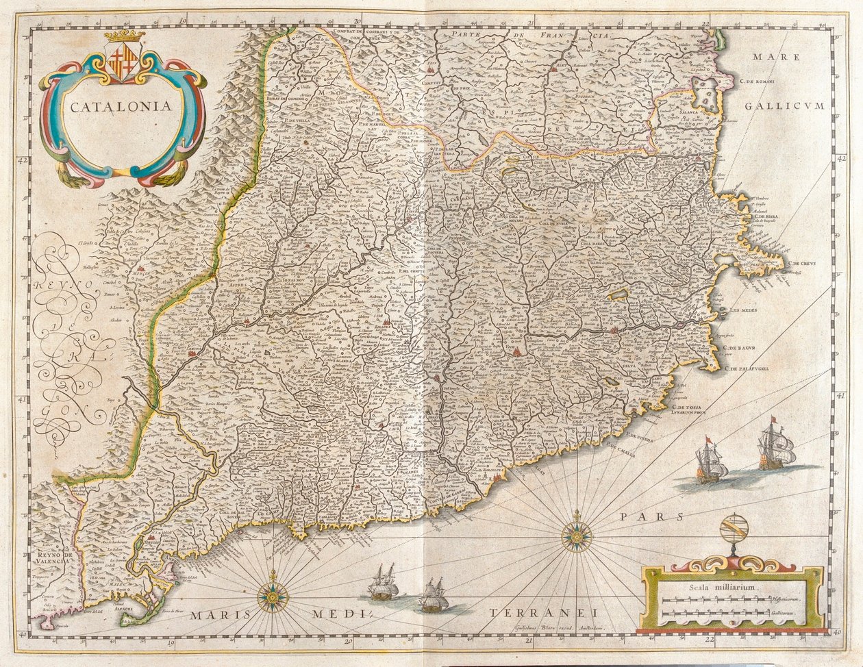 Provinz Katalonien, Spanien, in 