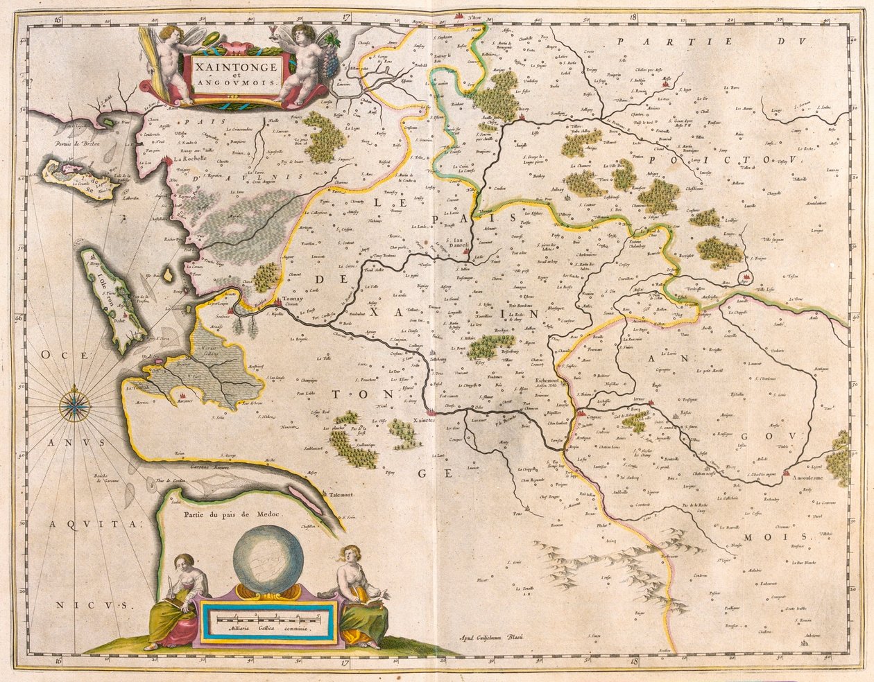 Saintonge und Angoumois, Charente-Maritime, in 