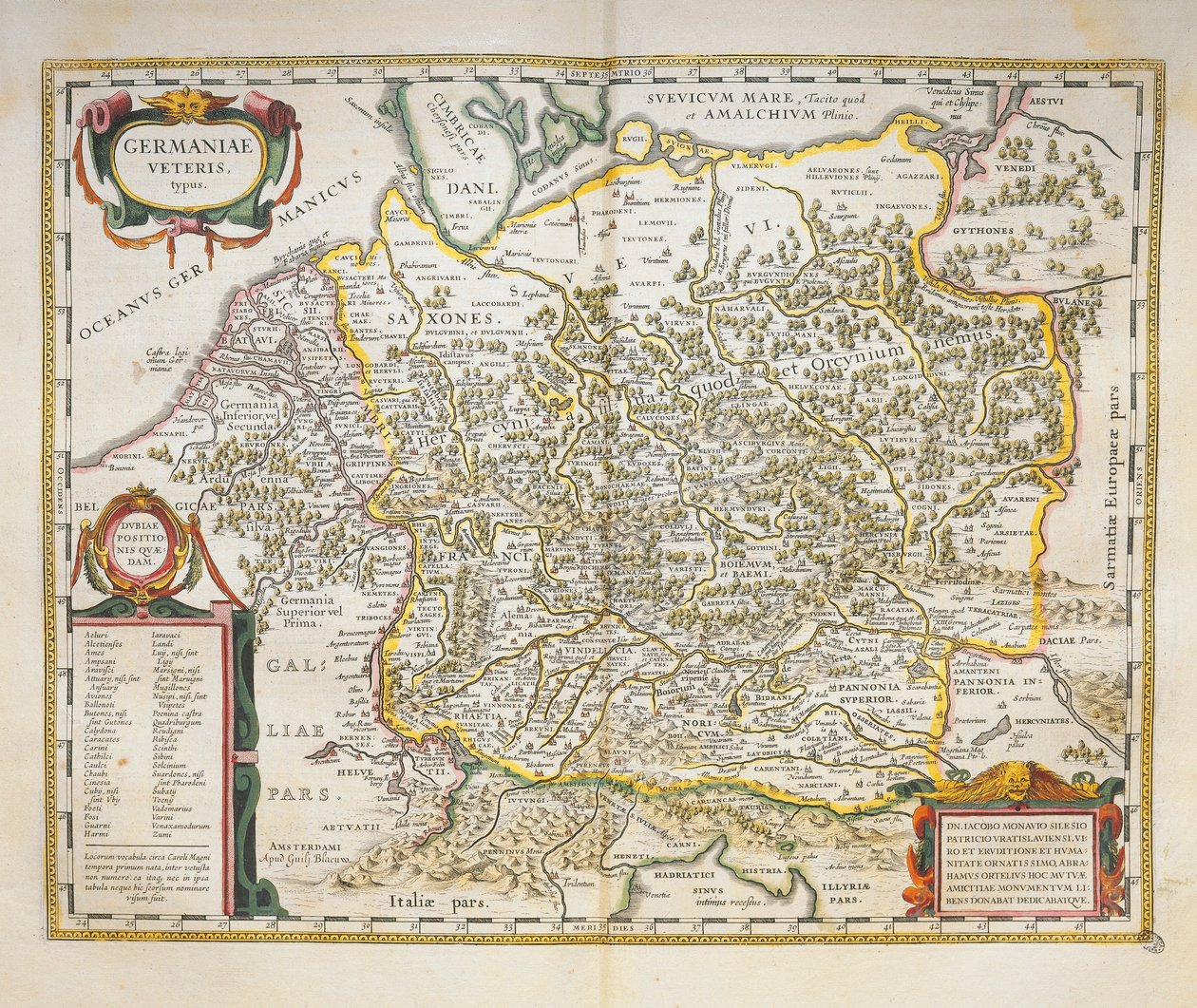 Veteris Germany aus Theatrum Orbis Terrarum von Willem Bleau, Amsterdam von Willem Blaeu
