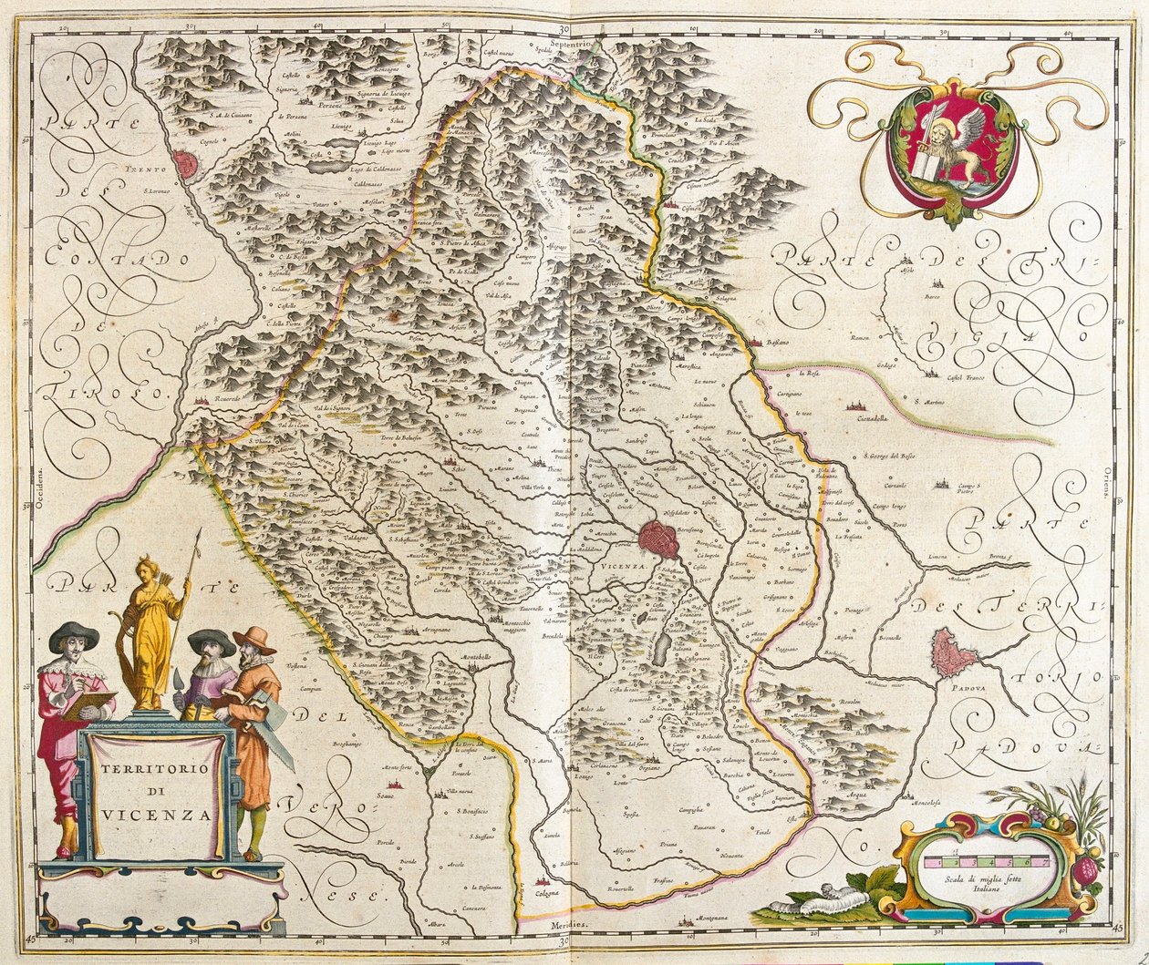 Vicenza, Italien, in 