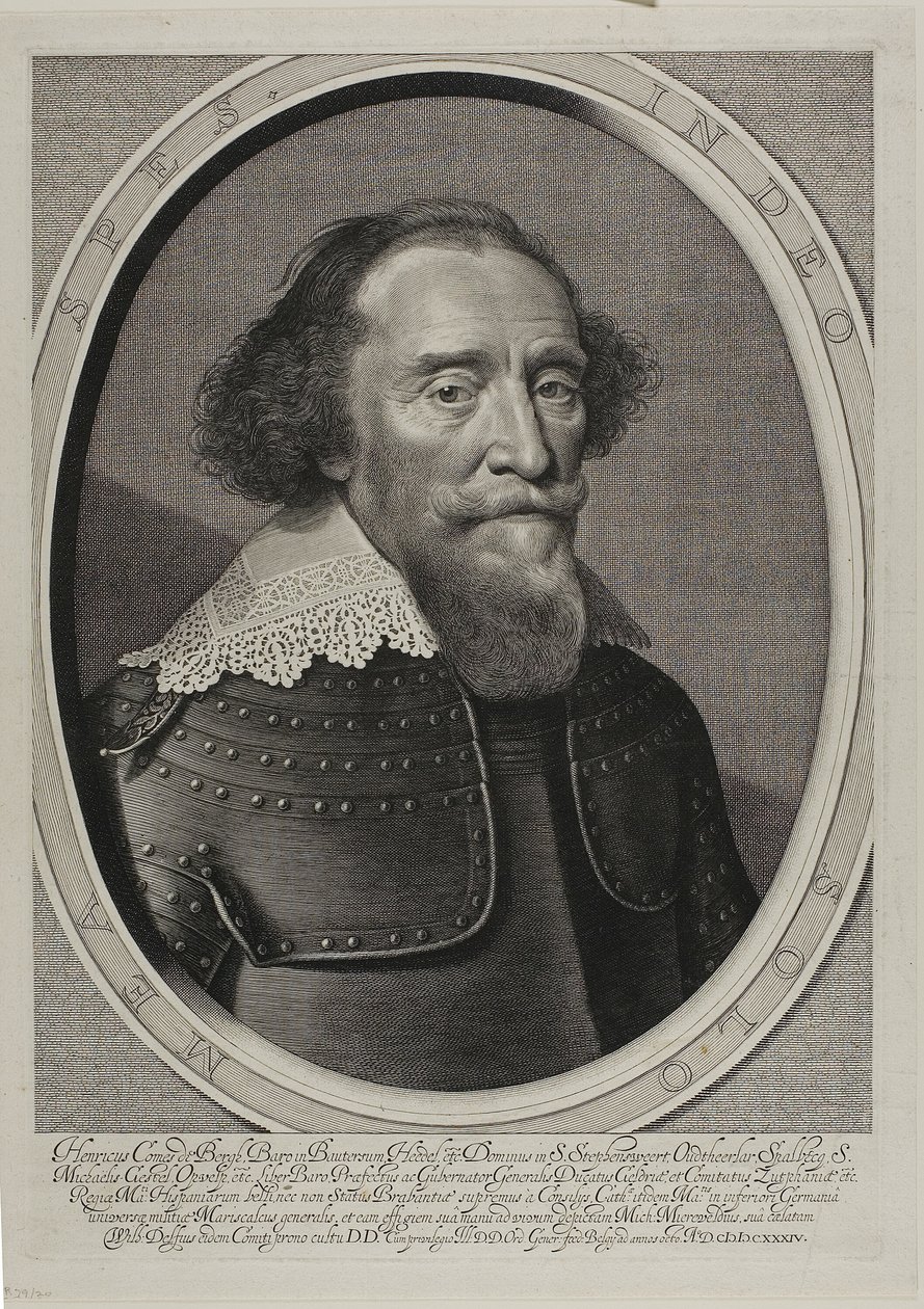 Hendrik Graf van de Bergh von Willem Jacobsz. Delff