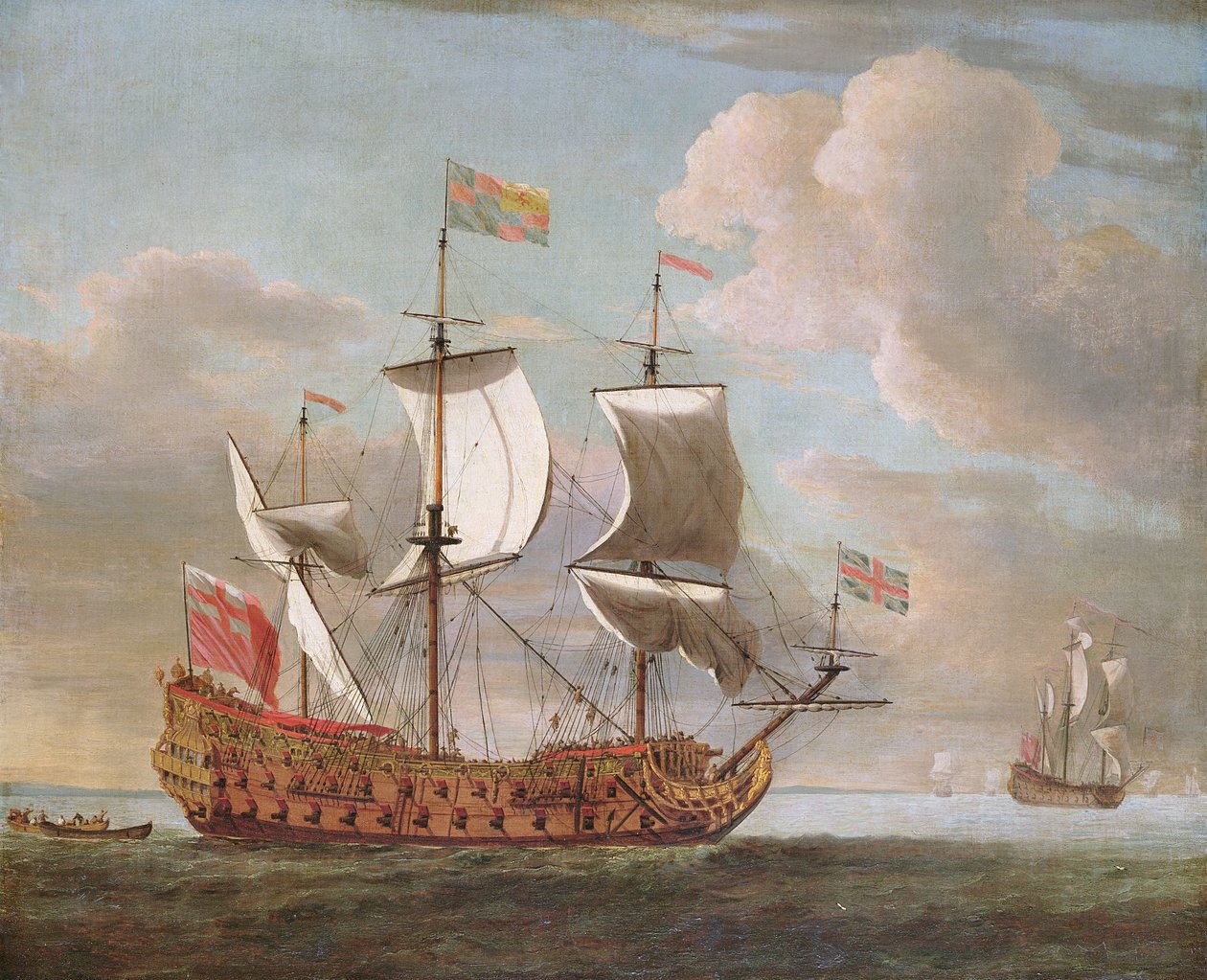 Unbekanntes Bild von Willem van de Velde