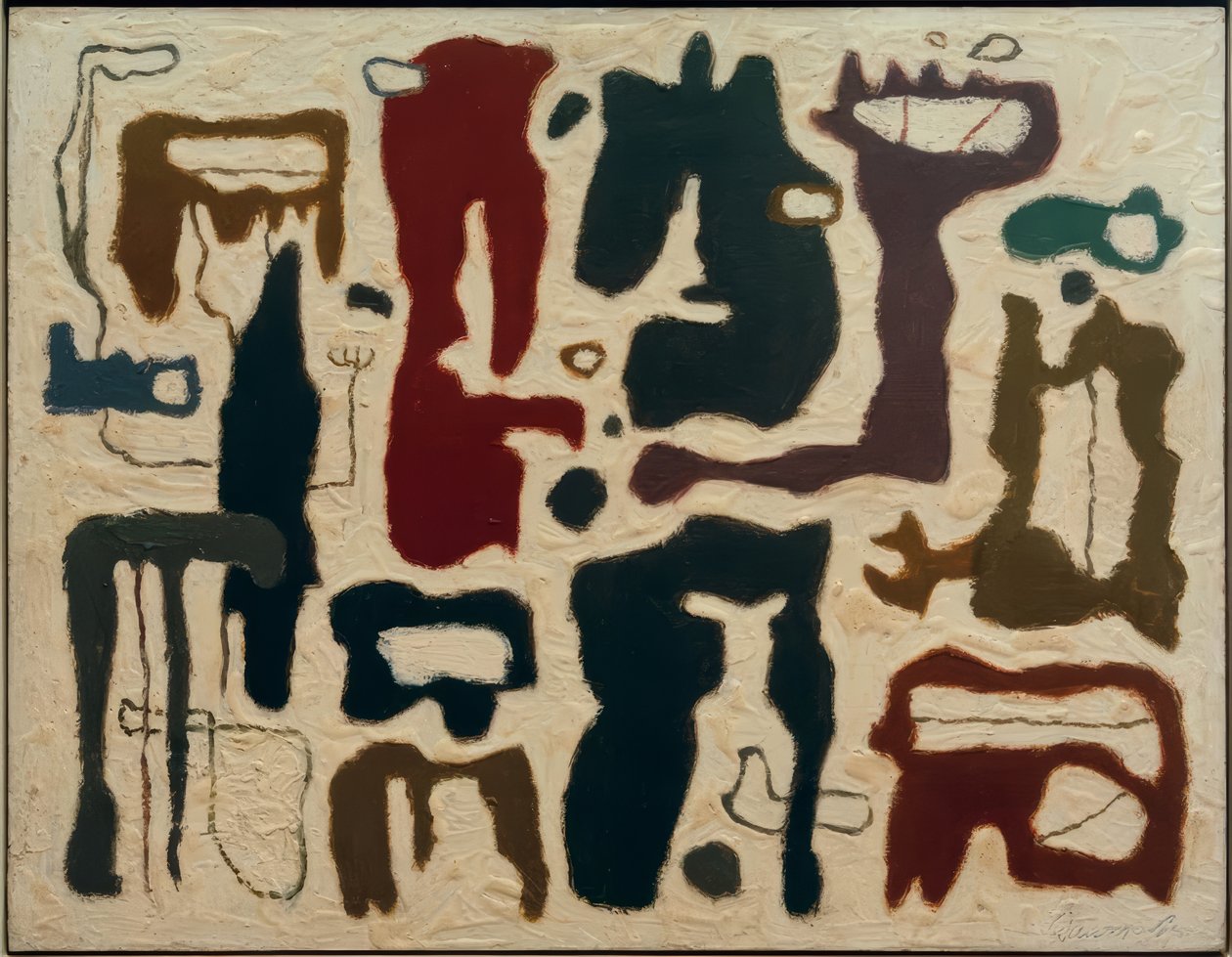 Afrikanische Erzählung von Willi Baumeister