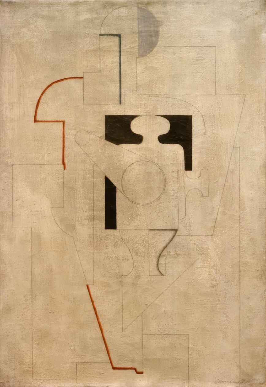 M 2 auf Grau von Willi Baumeister