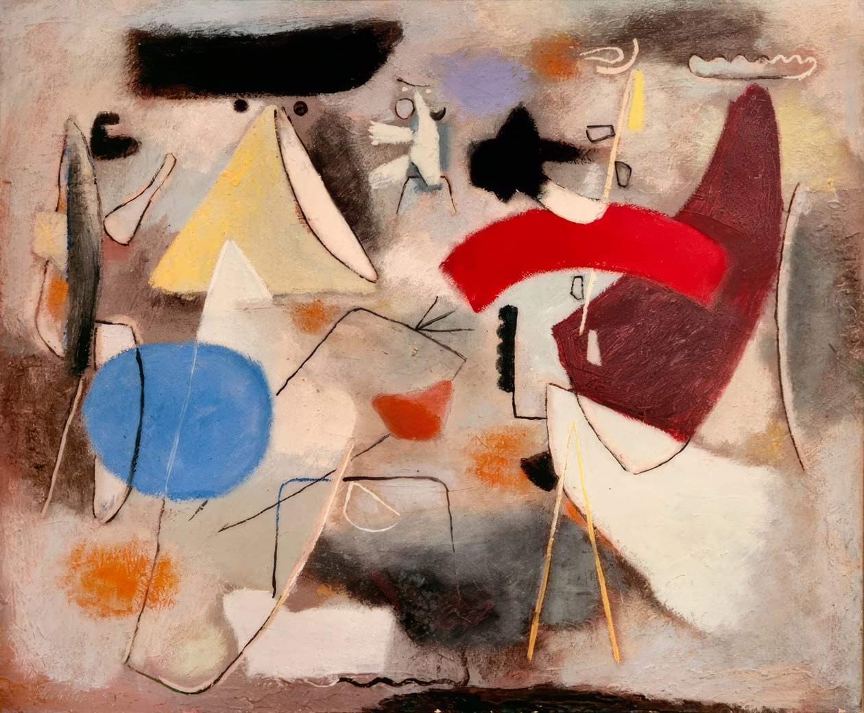 Sarabande von Willi Baumeister