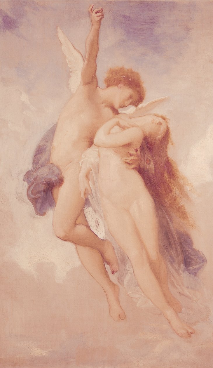 Cupid und Psyche von William-Adolphe Bouguereau
