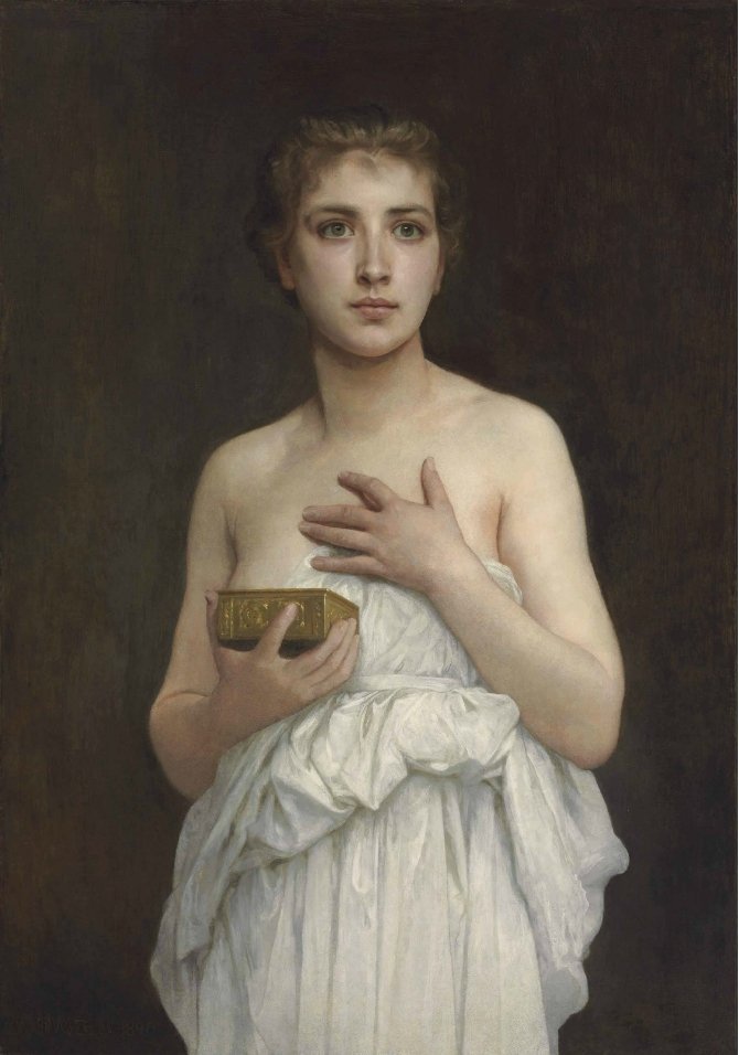Pandora von William-Adolphe Bouguereau