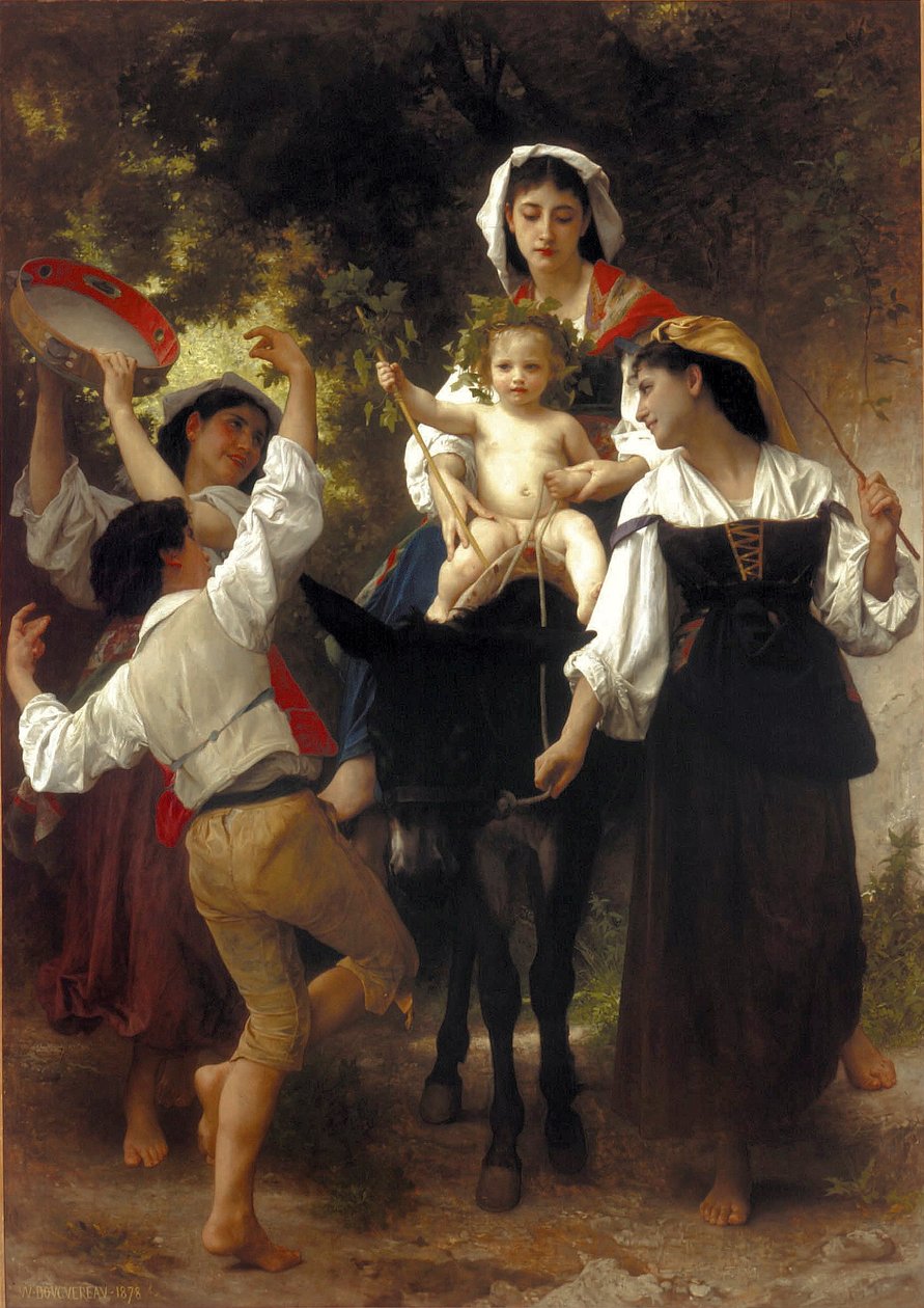 Rückkehr von der Ernte von William Adolphe Bouguereau
