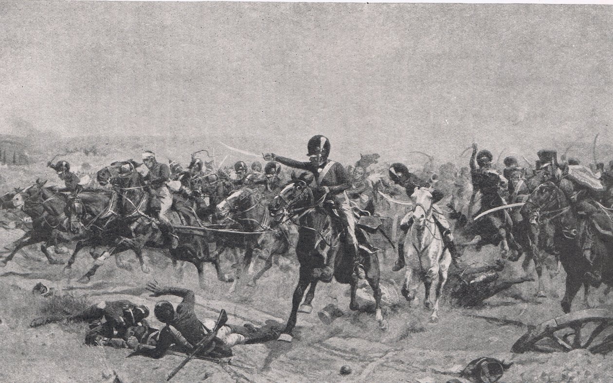 Norman Ramsay bei Fuentes de Onoro, 5. Mai 1811, Illustration aus 