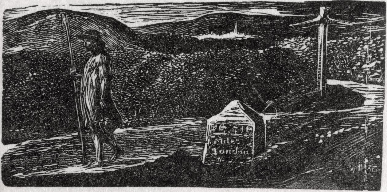Colinets inniger Wunsch, fremde Länder zu kennen, Illustration aus Dr. Thortons 