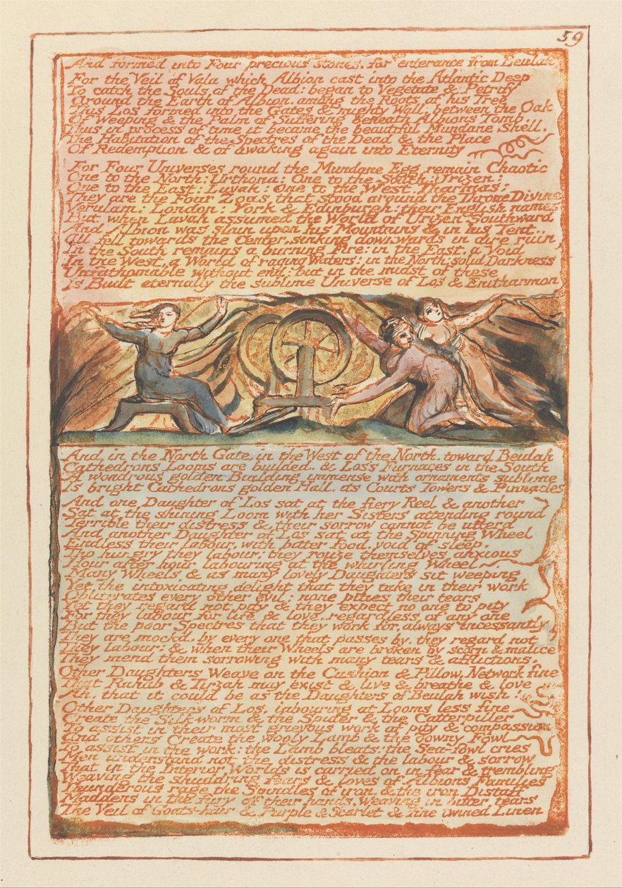 Jerusalem, Platte 59 von William Blake