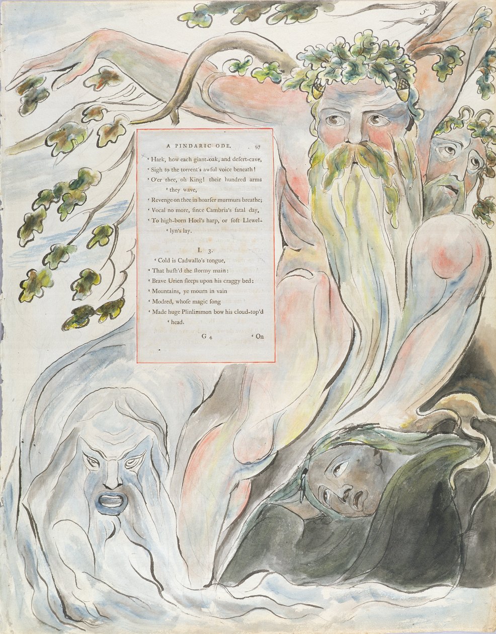 Der Barde: Eine pindarische Ode, Design 57 aus 