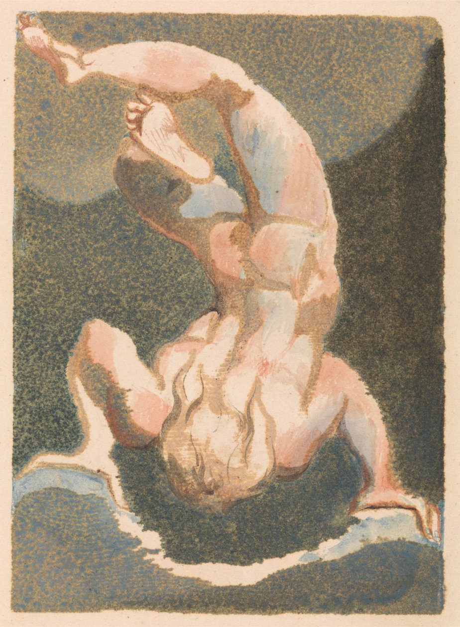 Das erste Buch Urizen, Tafel 14 (Bentley 14) von William Blake