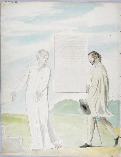 Die Triumphe von Owen, Design 92 aus The Poems of Thomas Gray, 1797-98 von William Blake