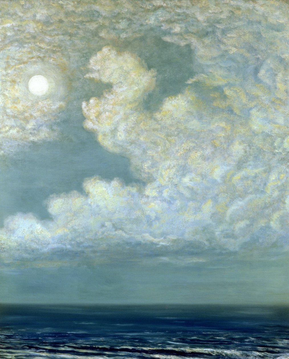 Meer und Wolken von William Blake Richmond