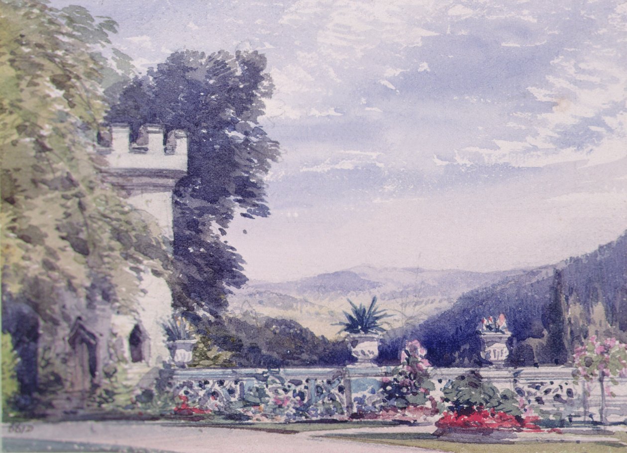 Erinnerungen an Rosenau, den Geburtsort von HRH dem Prinzgemahl, Ehemann von Königin Victoria von William Callow